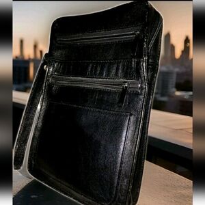 Leather Accessory Case For Liesure, Travel Mobile Phone, ID,  Cards, 5 x 8", VTG